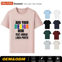 T-shirts personnalisés pour hommes en modal et élasthanne, uniformes avec logo imprimé, design vierge, vêtements de travail unisexes
