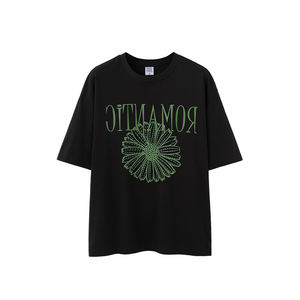 Camiseta de calle de peso pesado para hombre con logotipo e imagen Camisetas de algodón de gran tamaño personalizadas para hombre Camiseta de sublimación - Product Image 2