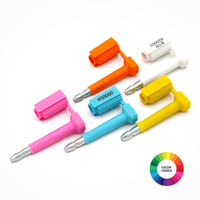Sceaux de sécurité à boulon en acier AH-BS116 pour conteneurs de remorques de fret, haute qualité, diamètre 8 mm, résistance à la traction >15KN