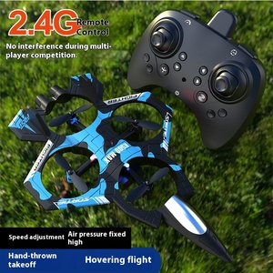 Drone Quadricoptère Télécommandé 4 Canaux en Mousse ABS, Modèle d'Avion de Chasse, Haute Définition, Alimentation Électrique, Vidéo HD 1080p - Product Image 4
