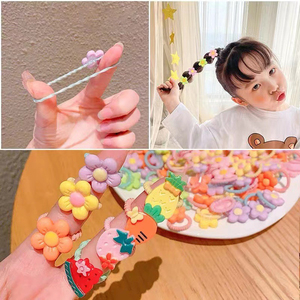 <span class=keywords><strong>Fascia</strong></span> per capelli con <span class=keywords><strong>fascia</strong></span> elastica multicolore per bambini - Product Image 3