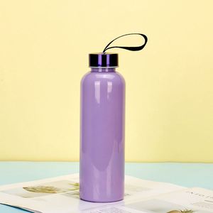 YS307 Friendly Promotional Custom logo <b>Plastic</b> Water Bottles 500ml BPA Free Sports Fitness New 1000 ml with Stainless Steel Lid - Product Image 4