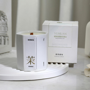 Octagonal Scented Candle 130g Aromatherapy Home Decor Gift - Product Image 2