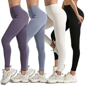 Leggings de yoga et fitness pour femmes, taille haute, effet push-up, respirants, extensibles dans les quatre sens, en maille écologique – Meilleures ventes - Product Image 1