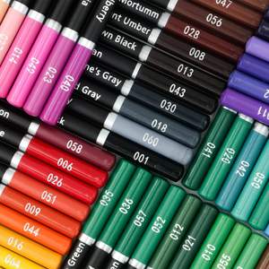 Ensemble de 12 crayons de couleur sans bois Fourniture de papeterie scolaire avec logo personnalisé - Product Image 5