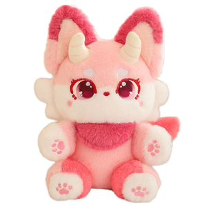 MS Mignon Petit Diable Renard Bête Fantôme Ours Poupée en Peluche Super Doux PP Coton Maille Doublure Compagnon pour Décorations d'Anniversaire - Product Image 1