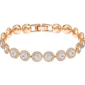 <span class=keywords><strong>Bracelet</strong></span> de Charme de Luxe en Gros, Flexible, avec Cœur en Diamant et Cristal d'Autriche pour Femme - Product Image 3