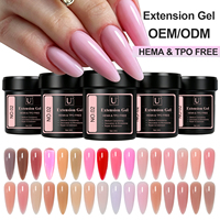 Gel UV Constructeur HEMA sans TPO, sans brûlure, 1kg, Matière première blanche pour sculpture, Gel d'extension d'ongles ultra-résistant, CPNP