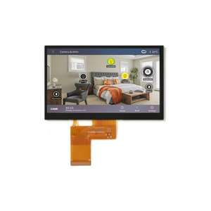 Pantalla LCD de 5 Pulgadas 480x272 de Amplio Rango de Temperatura TTL -30 ° De la C a la 85 ° Pantalla LCD TFT C - Product Image 1