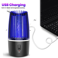 ABS Rechargeable Portable Mosquito Killer Fly Trap Electric Mosquito Killer Lampnight Light pour une utilisation intérieure et extérieure