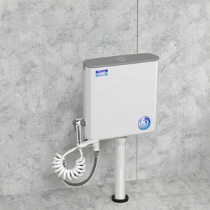 <span class=keywords><strong>Réservoir</strong></span> d'eau universel de cuvette accroupie de toilette moderne avec le pistolet de pulvérisation - Product Image 1