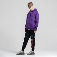 Sudadera con Capucha Corta Personalizada con Bordado, Tallas Grandes, Unisex, de Alta Calidad, Gruesa, Ecológica, Transpirable, Tejido de Spandex/Algodón