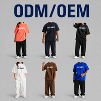 T-shirt oversize personnalisé en coton 100% 250 g/m² pour homme, manches courtes, streetwear, écologique et respirant, vente en gros