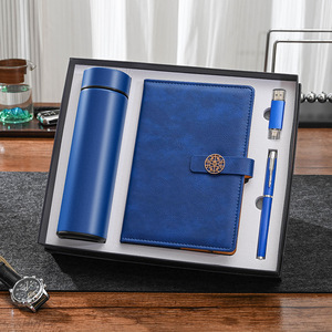 Custom A5 PU Leather Hardcover Notebook With Laser Engraved Logo Unique Buckle Latch Gift Box-Journal Plan Book Gift Set - Product Image 3