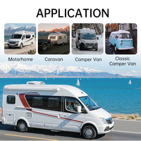 Climatiseur de toit Colku 12V pour camping-car 2300W, climatiseur à courant continu avec onduleur pour camping-car, caravane, R32, écologique, ultra silencieux