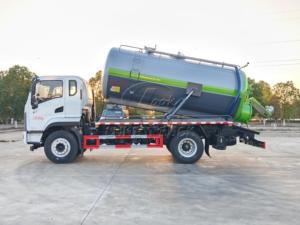 Shacman 12m³ Septic Pumper Truck, Optional RHD, Euro2 Emission Standard, Customizable <b>Vacuum</b> <b>Pump</b> for Global Sanitation Market - Product Image 3