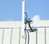 2 * 24dBi antenne extérieure 4G LTE MIMO double polarisation panneau antenne externe directionnelle N mâle/N femelle/S-M-A mâle câble de 10m