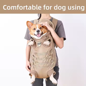 Wholesale Luxury Dog Backpack Comfortable and Breathable Portable <b>Pet</b> <b>Carrier</b> - Product Image 4