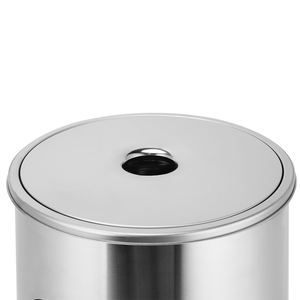 Poubelle Commerciale en Acier Inoxydable 30L, <span class=keywords><strong>Cendrier</strong></span> <span class=keywords><strong>Extérieur</strong></span> à Large Bouche avec Seau Intérieur pour Salle de Sport, École et Bureau - Product Image 3