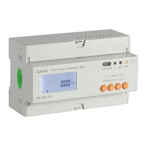 Acrel-Medidor de energía de prepago, tarjeta IC RF, medidor de kwh recargable, 3 fases din RS485 Lora NB-IoT, prepago, ADL300-EY