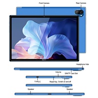 Tablette PC 10 pouces d'origine pour enfants, éducation, Android 15, MTK 10 cœurs, 16 Go de RAM, 256 Go 1 To de ROM, double 5G WIFI