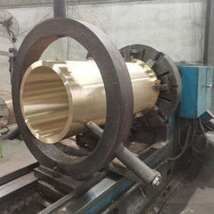 ชิ้นส่วนกลึง CNC บุชชิ่งทองแดง C95500 100มม. 200มม. สำหรับอุปกรณ์การผลิตแก้ว - Product Image 3