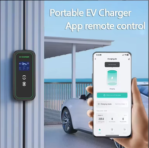 OEM Tragbares EV-Ladegerät Wasserdicht 16A 32A 40A Einstellbar Typ 2 1 GBT Mit APP für EVSE Auto TÜV ETL Zertifiziert - Product Image 5