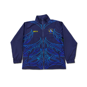 Chaqueta con cremallera deportiva personalizada de fábrica de Vietnam chaqueta de equipo con diseño de sublimación - Product Image 2
