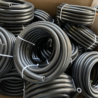 Nylon noir haute pression tressé 300PSI 1/2 3/8 3/16 5/16 sae j30 r7 r6 tuyau de mazout en caoutchouc NBR