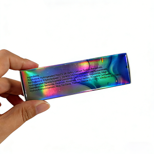 Boîte d'emballage personnalisée pour <span class=keywords><strong>essence</strong></span> cosmétique, boîte en papier pliable avec logo UV holographique - Product Image 2