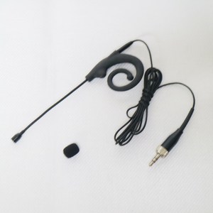 <span class=keywords><strong>Black</strong></span> Snail Earset Head Microfone Auriculares Micrófono para SLX ULX GLX EW G2 G3 G4 Inalámbrico 3,5mm TA4F 4Pin Mini 3Pin ATW - Product Image 3