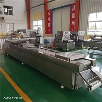 Fromage Tofu Pâte Machines d'emballage automatiques par thermoformage plastique Machine d'emballage sous vide thermoforme saucisse de palmier dattier