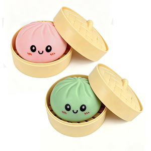 Giant Soft Dumplings Sensory Squishy Toys Cute Children's EVA <b>Material</b> Individual Packaged Gifts - Product Image 1
