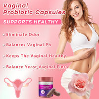 Probiotiques Vaginaux Féminins et Lactobacilles les Plus Vendus pour Équilibrer le PH et Éliminer les Odeurs - Capsules Probiotiques Vaginaux pour Femme