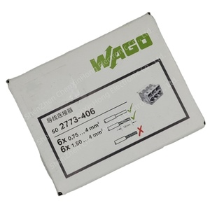 Wagos 2773 406ขั้วต่อสายไฟแบบกดเร็ว2773-406ใส0.75mm2สีเทากับ<span class=keywords><strong>4mm2</strong></span> wagos ขั้วต่อสายไฟแบบเร็ว2773-406 - Product Image 3