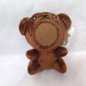 Tùy Chỉnh Món Quà Sang Trọng 3D Hình Ảnh Khuôn Mặt Búp Bê Sáng Tạo Sang Trọng Tự Làm Mặt Đồ Chơi Thú Nhồi Bông Mặt Dây Chuyền Siêu Mềm <span class=keywords><strong>Keychain</strong></span> - Product Image 2