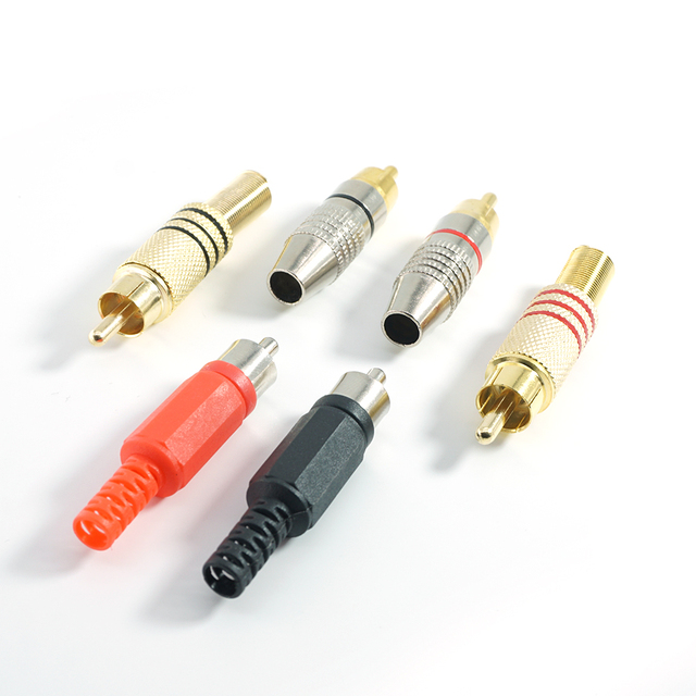 Best Selling Rca Rj45 Connector Rca Audio Connector Wiring Pin Connector