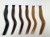 Nuancier de cheveux Lanrui, nuancier de cheveux 100% humain avec 20 couleurs pour le coiffage et le choix de couleur