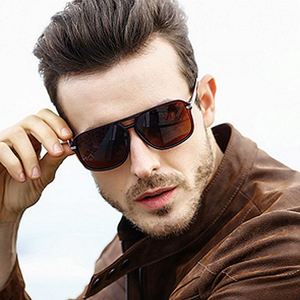Gafas de Sol Cuadradas Retro para Hombre, con Logotipo Personalizado, Venta al Por Mayor, Protección UV400, Polarizadas - Product Image 2