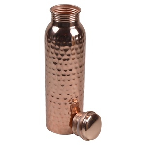 Ensemble de bouteilles d'eau en cuivre avec marteau, décor en forme de Designer, finition en cuivre, bouteille personnalisée disponible - Product Image 6