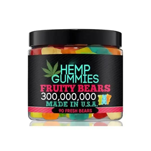 Gummies au Chanvre Marque Blanche : Complément Apaisant pour la Bonne Humeur, Joie, Anti-Inflammation et Calme - Product Image 1