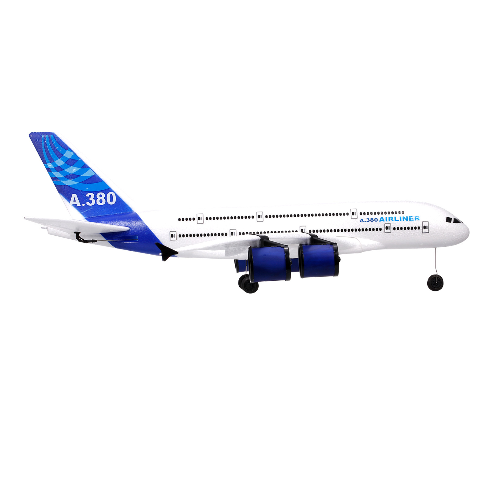 ◉※後右1084 未使用保管品 エアバス A380 3チャンネル ラジコン飛行機 エアバス A380 ラジコン飛行機 2.4GHz 3チャンネル 固定翼機 屋外用