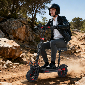Scooter Eléctrico de Dos Ruedas de Alta Calidad, Resistente al Agua, con Capacidad de Carga de 120 kg, con Asiento, Batería de 18ah, Modelo J11MAX, Disponible en EE. UU. y la UE - Product Image 5