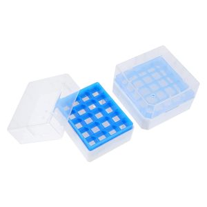 Laboratory Medical Grade <b>Plastic</b> Cryogenic Tube <b>Storage</b> Box 81 Compartments For Freezing Vials And Samples - Product Image 4