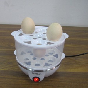 Cocedor de Huevos Gearbor, de 1 a 12 Huevos, Doble Capa, Apagado Automático, Eléctrico, 600W, Carcasa de Plástico - Product Image 3