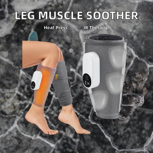 Masajeador eléctrico de músculos de piernas, compresa caliente, amasado para relajación, mejora la circulación sanguínea, masajeador de pantorrillas, alivia los músculos de las piernas - Product Image 3