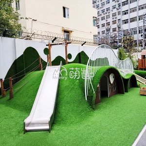 Terowongan Logam Bawah Tanah untuk Bermain Anak Balita, Pipa Merangkak dari Baja Anti Karat untuk Peralatan Taman Hiburan Prasekolah - Product Image 3