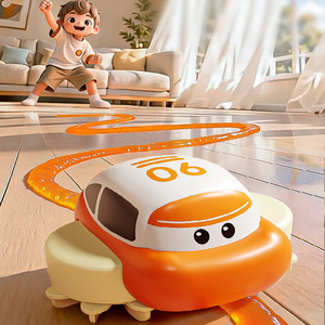 Juguete para Aliviar el Estrés, Juego de Construcción DIY, Coche de Slime con Riel de Inducción, Juguete Educativo STEM Sensorial para Niños, Regalo - Product Image 2