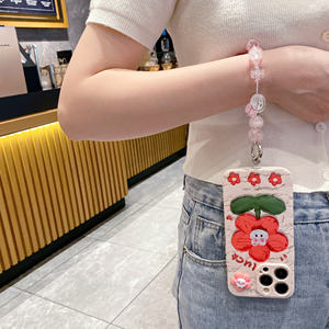 Coque de téléphone dessin animé fleur de lapin Style Ins pour <span class=keywords><strong>Huawei</strong></span> Honor400lite NOVA11 HonorX6A X7A X9A X9C P70 Fasion couverture arrière pour les filles - Product Image 4