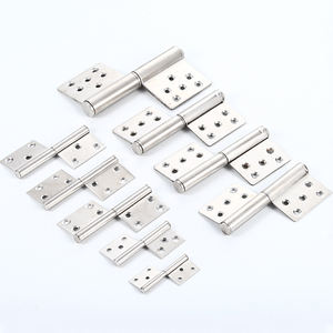 Bisagra de puerta de bandera SS 304, bisagra de puerta de bandera extraíble ajustable de dos hojas engrosada de acero inoxidable - Product Image 1